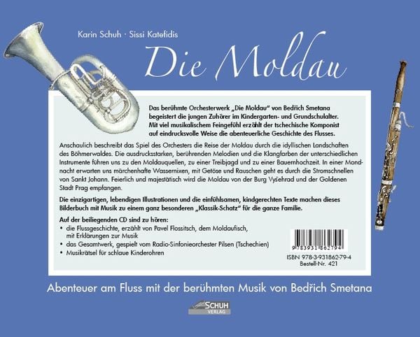 Produktbild: Die Moldau (Bilderbuch mit CD)