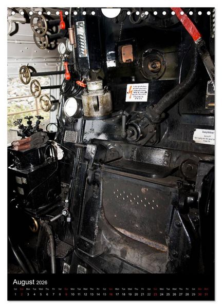 Produktbild: Steam Locomotive 01 150 / UK-Version (Wall Calendar 2026 DIN A4 portrait), CALVENDO 12 Month Wall Calendar