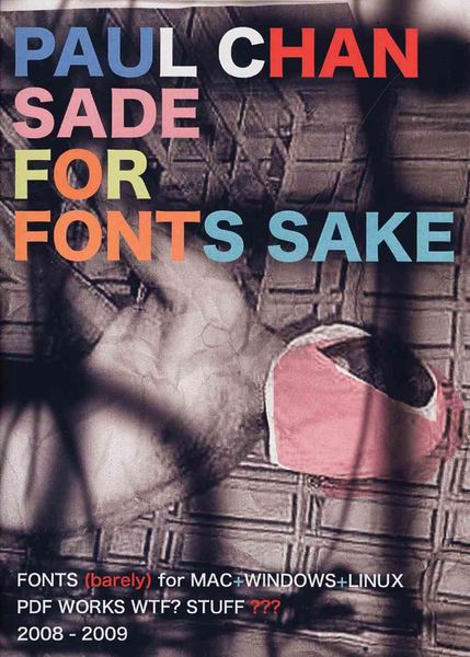 Produktbild: Paul Chan Sade For Fonts Sake