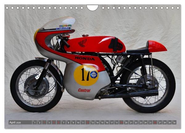 Produktbild: Honda CB 72 (Wandkalender 2026 DIN A4 quer), CALVENDO Monatskalender