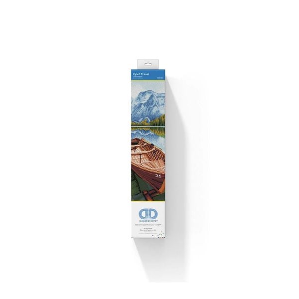 Produktbild: DIAMOND DOTZ - Diamond Painting Boot im Fjord