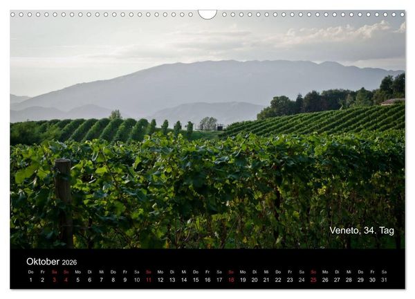 Produktbild: TransAlp - zu Fu&szlig; &uuml;ber die Alpen von M&uuml;nchen nach Venedig (Wandkalender 2026 DIN A3 quer), CALVENDO Monatskalender