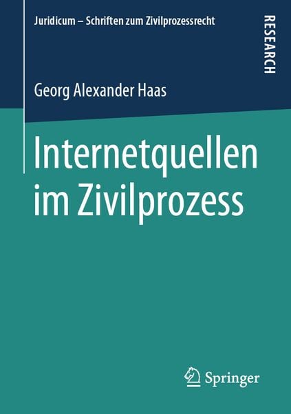 Produktbild: Internetquellen im Zivilprozess