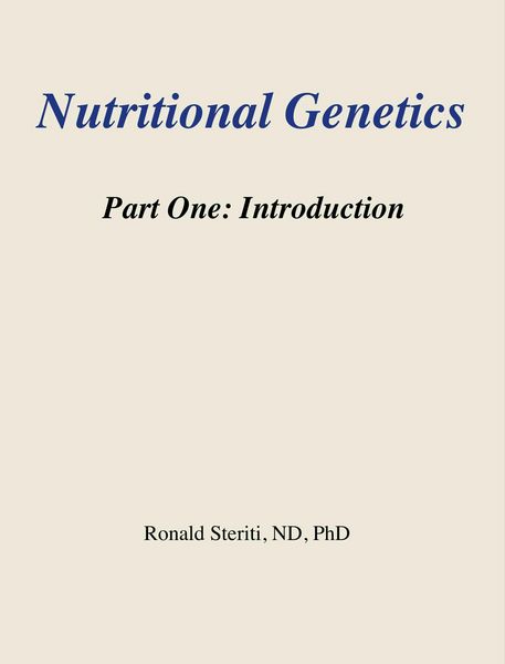 Produktbild: Nutritional Genetics Part 1 - Introduction