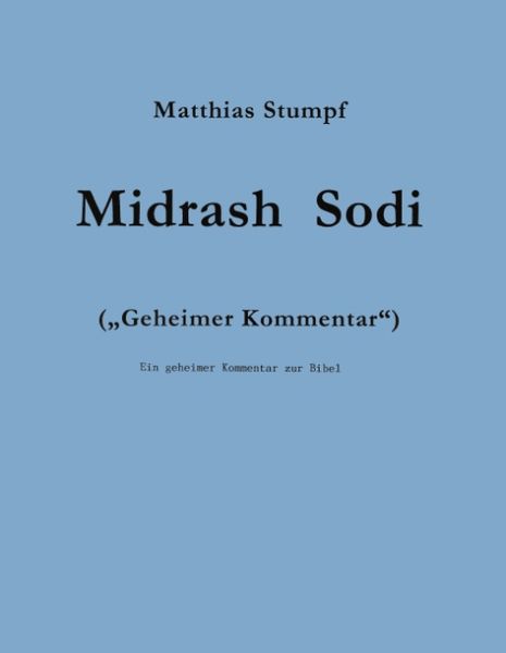 Produktbild: Midrash Sodi