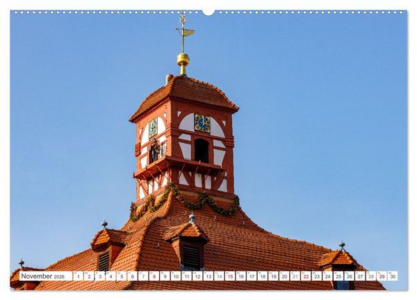 Produktbild: Werrastadt Eschwege (hochwertiger Premium Wandkalender 2026 DIN A2 quer), Kunstdruck in Hochglanz