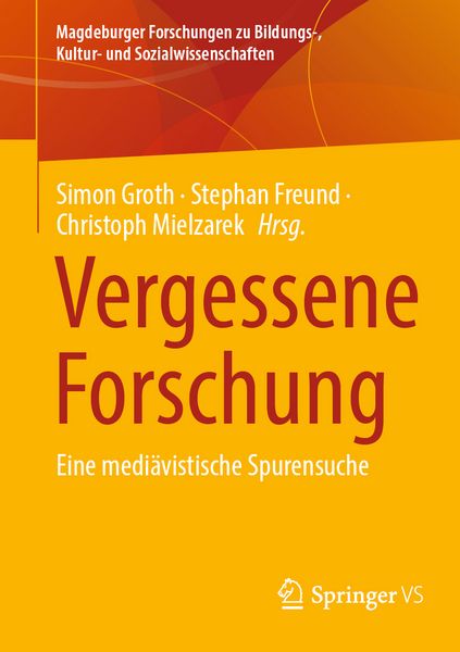 Produktbild: Vergessene Forschung