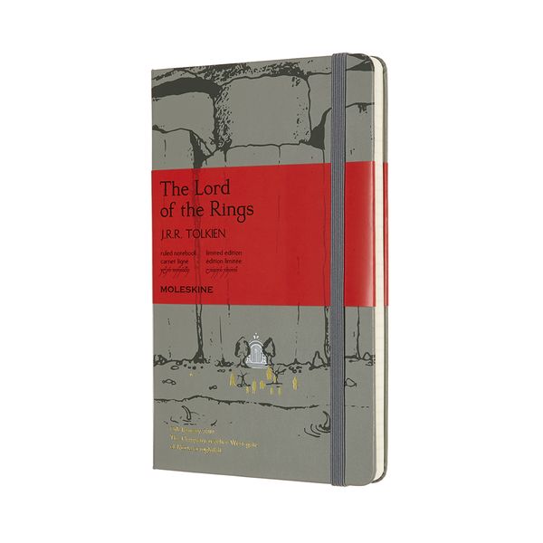 Moleskine Notizbuch - Herr der Ringe, Fester Einband