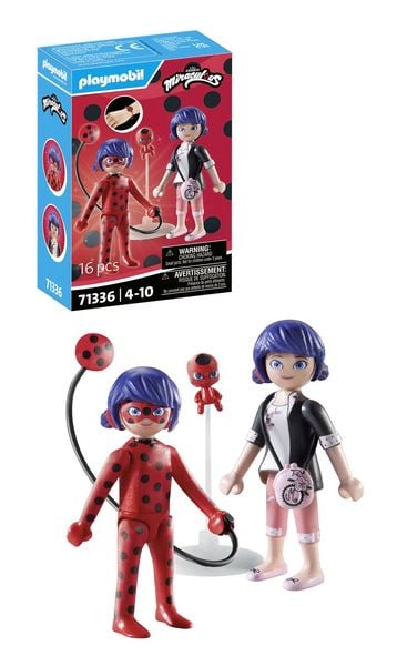Produktbild: PLAYMOBIL&reg; 71336 Miraculous: Marinette & Ladybug