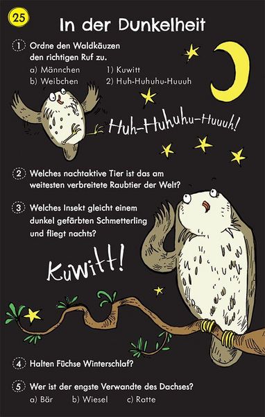 Produktbild: 50 Quiz-Karten: R&auml;tsel aus der Tierwelt