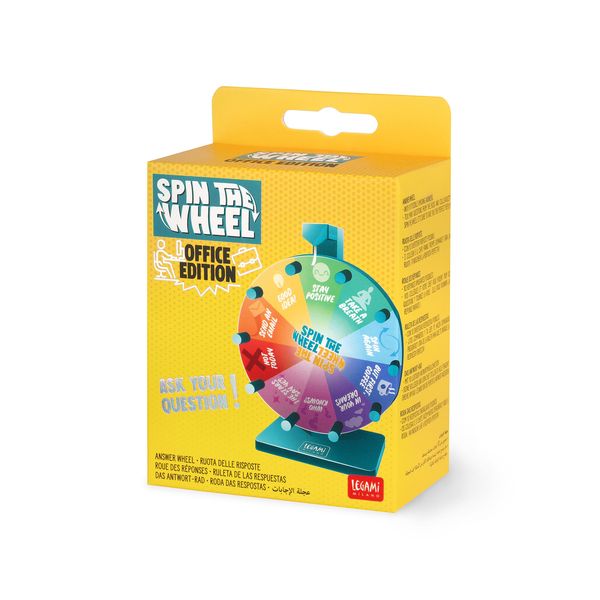 Produktbild: Legami Antwortrad - Spin the wheel! - B&uuml;ro