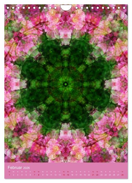 Produktbild: Meditative Pflanzenmandalas (Wandkalender 2026 DIN A4 hoch), CALVENDO Monatskalender