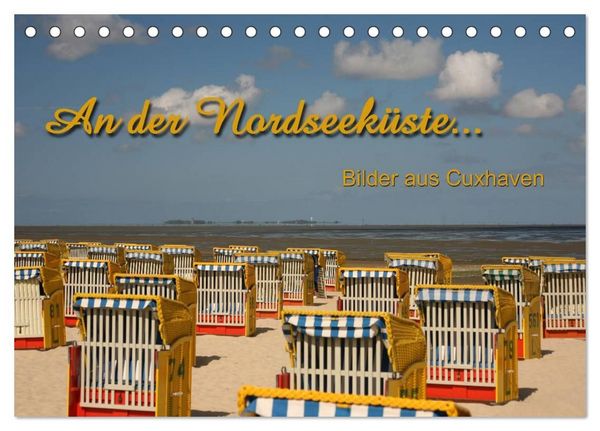 Produktbild: An der Nordseek&uuml;ste... (Tischkalender 2027 DIN A5 quer), CALVENDO Monatskalender