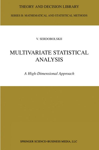 Produktbild: Multivariate Statistical Analysis
