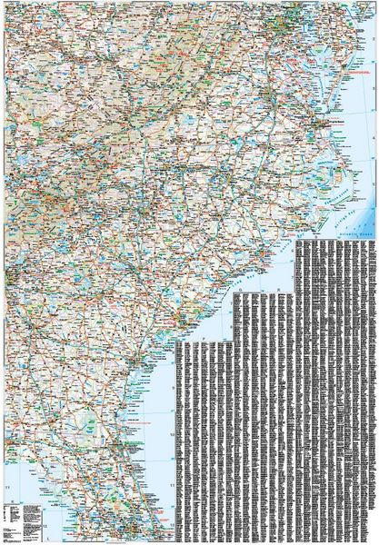 Produktbild: Reise Know-How Landkarte USA 09, S&uuml;dost (1:1.250.000)