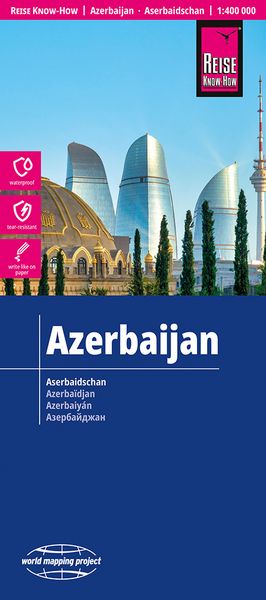 Reise Know-How Landkarte Aserbaidschan | Azerbaijan (1:400.000), Sonstige von , Reise Know-How Verlag Peter Rump GmbH, 978-3-8317-7490-6