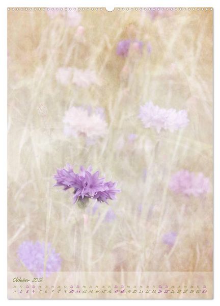Produktbild: Vintage Flowers (hochwertiger Premium Wandkalender 2026 DIN A2 hoch), Kunstdruck in Hochglanz
