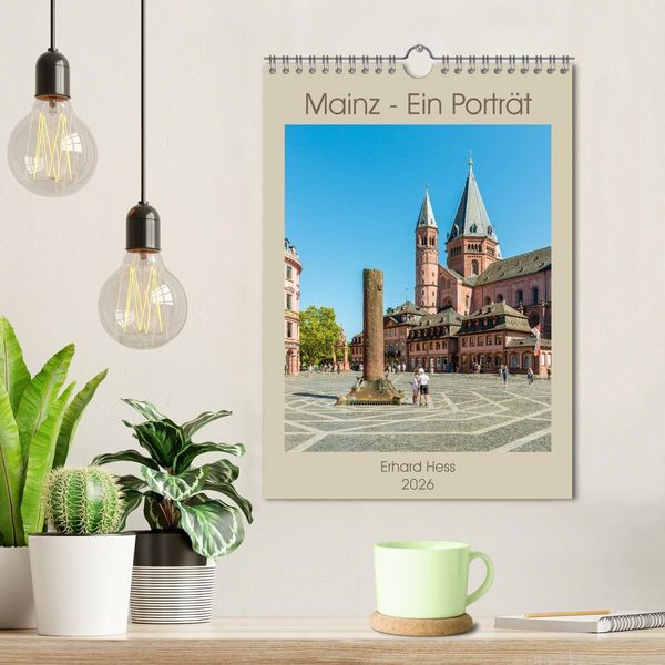 Produktbild: Mainz - Ein Portr&auml;t (Wandkalender 2026 DIN A4 hoch), CALVENDO Monatskalender