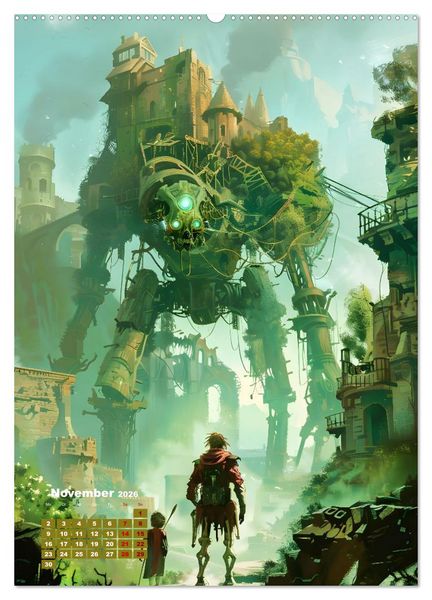 Produktbild: Worlds Unwritten (Wandkalender 2026 DIN A2 hoch), CALVENDO Monatskalender