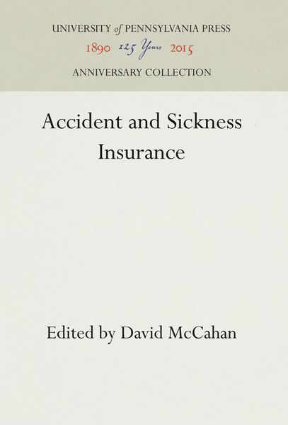 Accident and Sickness Insurance
