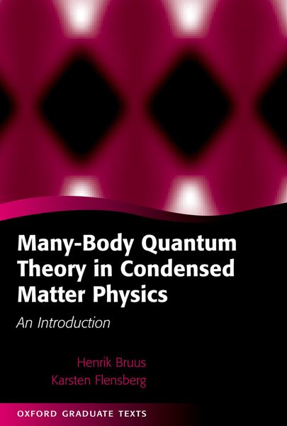 Produktbild: Many-Body Quantum Theory in Condensed Matter Physics