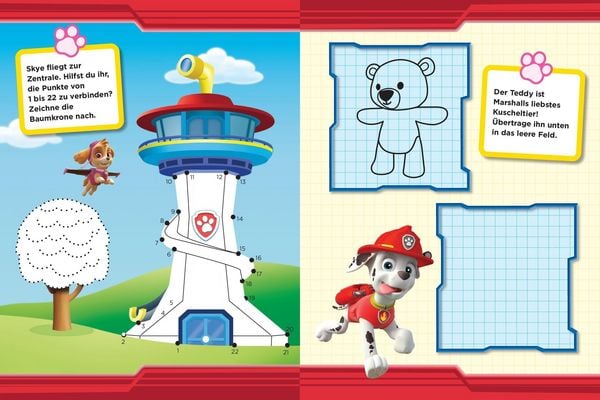 Produktbild: Mein Lernspielheft PAW Patrol Erstes Zeichnen