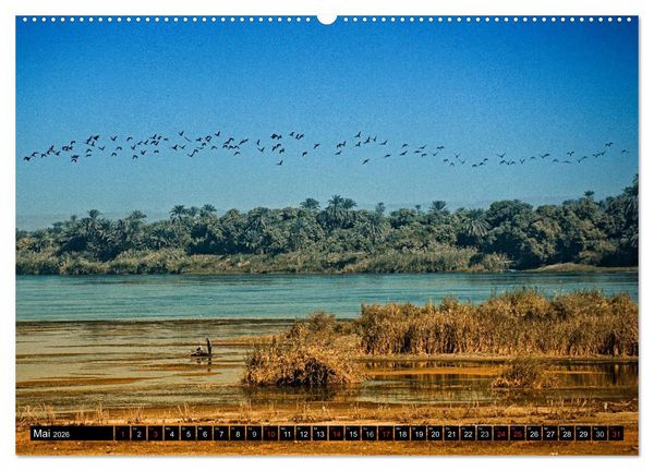 Produktbild: Abenteuer auf dem Nil. Eine Reise von Luxor nach Abu Simbel (hochwertiger Premium Wandkalender 2026 DIN A2 quer), Kunstdruck in Hochglanz