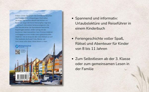Produktbild: Abenteuer in Kopenhagen - Lilly, Nikolas und das Geheimnis der Runen
