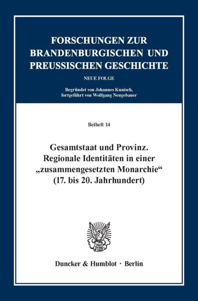 Produktbild: Gesamtstaat und Provinz.