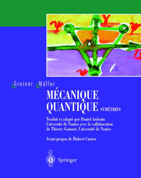 Produktbild: M&eacute;canique quantique. Sym&eacute;tries