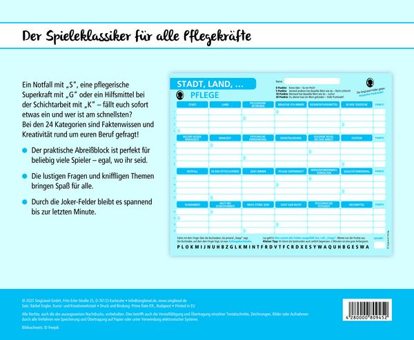 Produktbild: Stadt, Land, Pflege