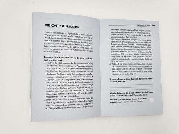 Produktbild: Die Kunst des klaren Denkens