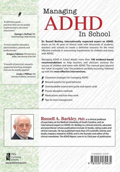 Produktbild: Managing ADHD in Schools