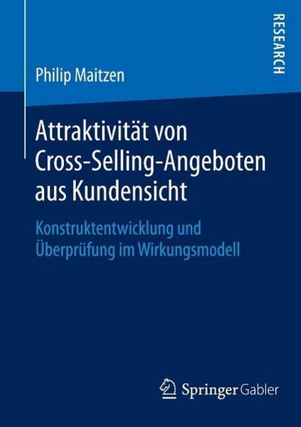 Produktbild: Attraktivit&auml;t von Cross-Selling-Angeboten aus Kundensicht