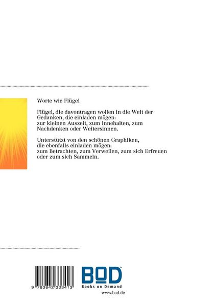 Produktbild: Worte wie Fl&uuml;gel