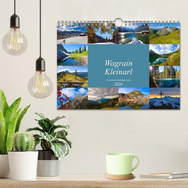 Produktbild: Wagrain Kleinarl im sch&ouml;nen Salzburger Land (Wandkalender 2026 DIN A4 quer), CALVENDO Monatskalender