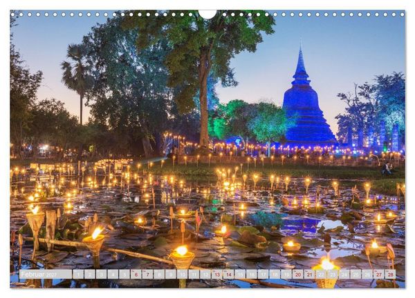Produktbild: THAILAND - Land des L&auml;chelns (Wandkalender 2027 DIN A3 quer), CALVENDO Monatskalender