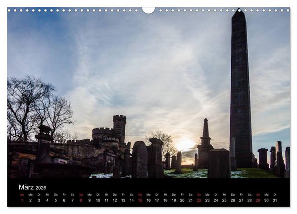 Produktbild: EDINBURGH. Blick. Licht. Wetter. (Wandkalender 2026 DIN A3 quer), CALVENDO Monatskalender