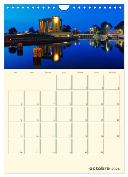 Produktbild: Comt&eacute; belge de Flandre (Calendrier mural 2026 DIN A4 horizontal), CALVENDO calendrier mensuel