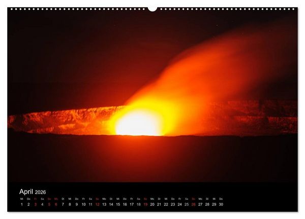 Produktbild: Hawaiianische Tr&auml;ume Big Island (Wandkalender 2026 DIN A2 quer), CALVENDO Monatskalender