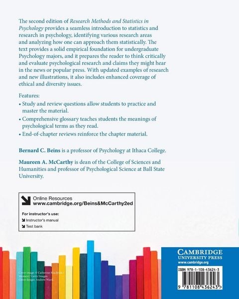 Produktbild: Research Methods and Statistics in Psychology