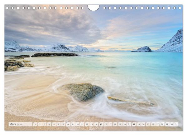 Produktbild: Traumziel Lofoten (Wandkalender 2026 DIN A4 quer), CALVENDO Monatskalender