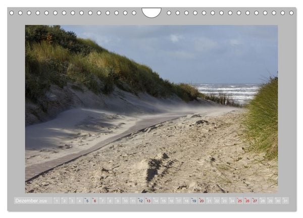 Produktbild: Juist - Kleine Insel, Gro&szlig;e Freiheit (Wandkalender 2026 DIN A4 quer), CALVENDO Monatskalender