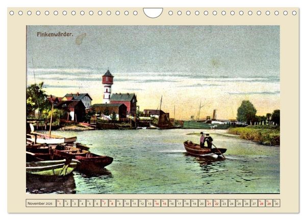 Produktbild: Gru&szlig; aus Finkenwerder (Wandkalender 2026 DIN A4 quer), CALVENDO Monatskalender