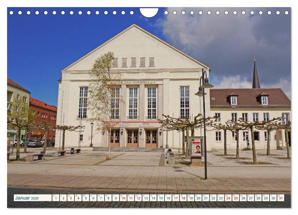Produktbild: Wittenberge an der Elbe (Wandkalender 2026 DIN A4 quer), CALVENDO Monatskalender