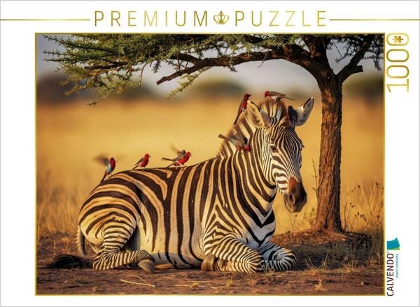 CALVENDO Puzzle Im Schatten der Akazien. | 1000 Teile Lege-Größe 64 × 48 cm Foto-Puzzle für glückliche Stunden