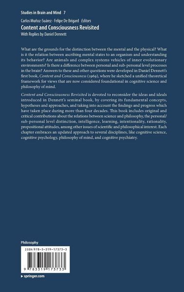 Produktbild: Content and Consciousness Revisited