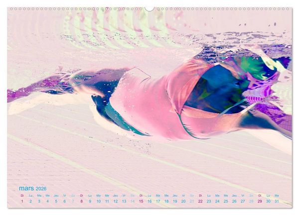 Produktbild: AQUAPASSION (Calendrier mural 2026 DIN A2 vertical) calendrier de bureau