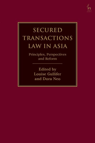 Produktbild: Secured Transactions Law in Asia