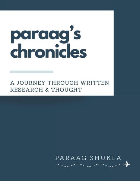 Produktbild: Paraag's chronicles
